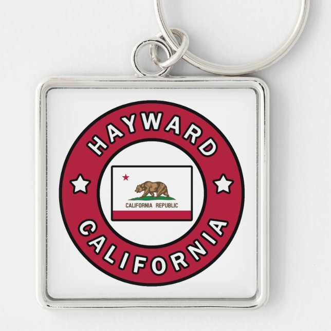 Hayward California Key Ring (Front)