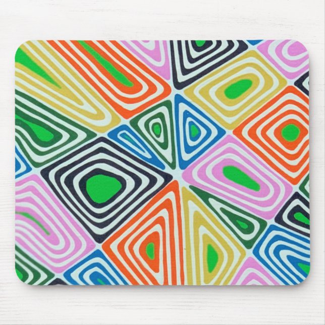Haywire in Green Mousepad (Front)