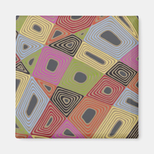 Haywire in Grey Magnet (Front)