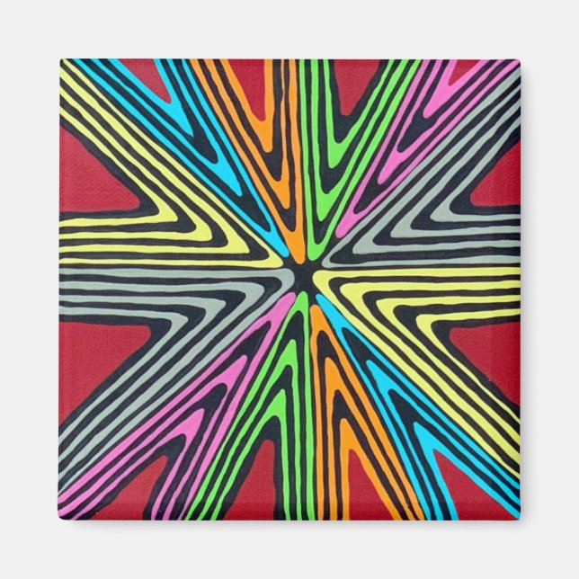 Haywire in Neon Magnet (Front)