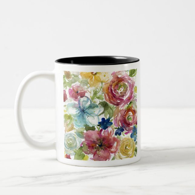 HAZ05 Assorted Bouquet.tif Two-Tone Coffee Mug (Left)