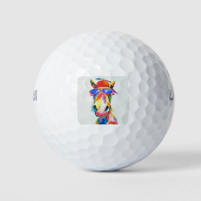 HAZ29 Horse.tif Golf Balls (Front)