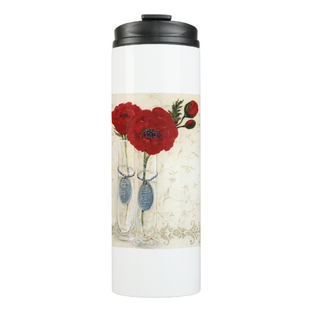 HAZ37 Inspired Red.tif Thermal Tumbler (Front)