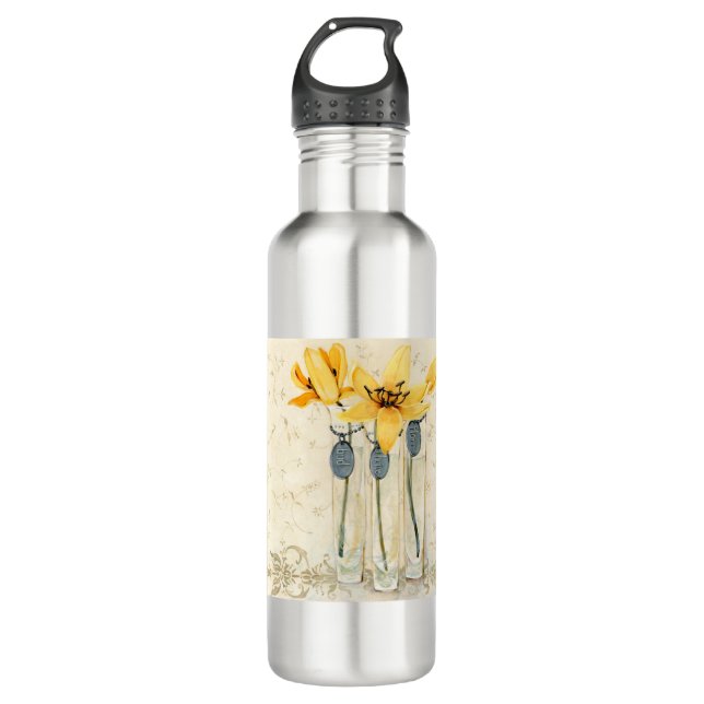 HAZ38 Inspired Yellow.tif 710 Ml Water Bottle (Front)