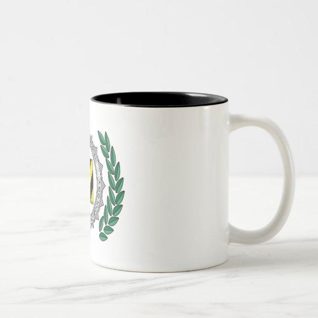 Hazard Laboratories University of Cryptozoology Two-Tone Coffee Mug (Right)