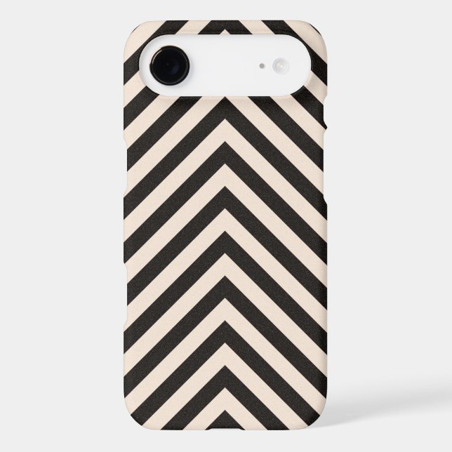 Hazard Stripes Case-Mate iPhone Case (Back)