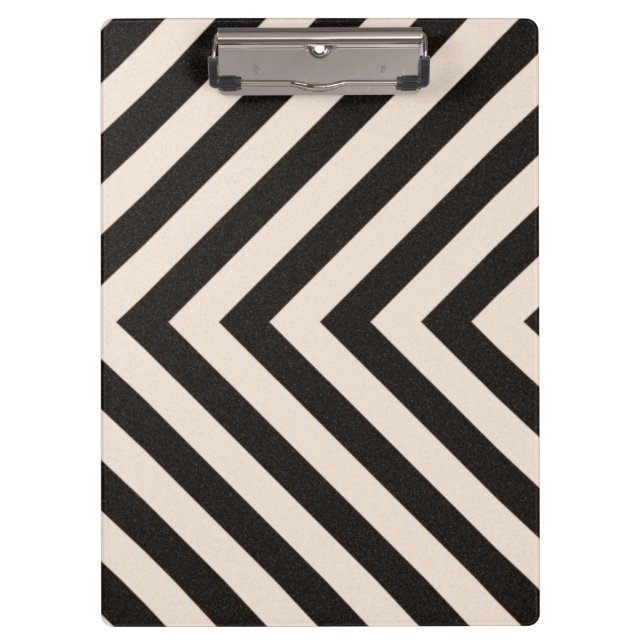 Hazard Stripes Clipboard (Front)