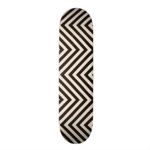 Hazard Stripes Skateboard