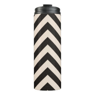 Hazard Stripes Thermal Tumbler