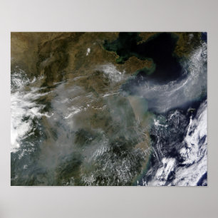 Haze across the North China Plain Poster