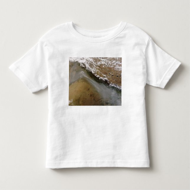 Haze along the Himalaya Mountains Toddler T-Shirt (Front)