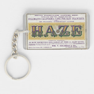 Haze Clipper sailing ship 1900 Key Ring