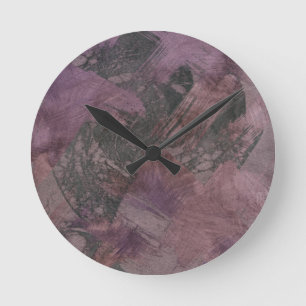 Haze II Round Clock