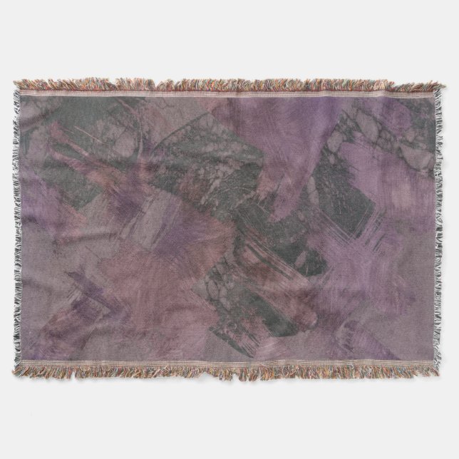 Haze II Throw Blanket (Front)