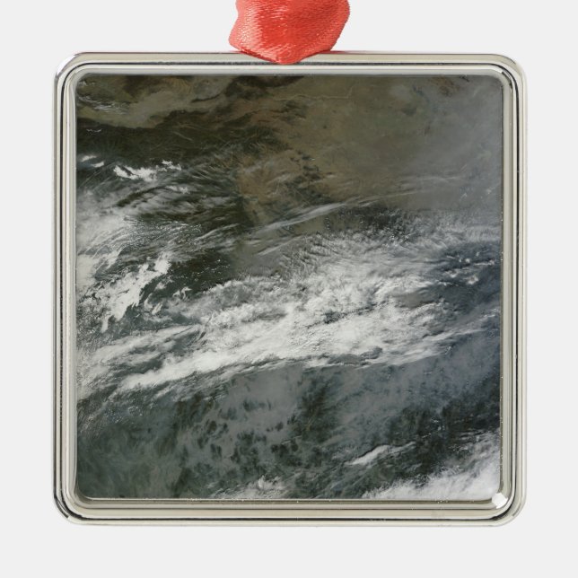 Haze over China Metal Tree Decoration (Front)