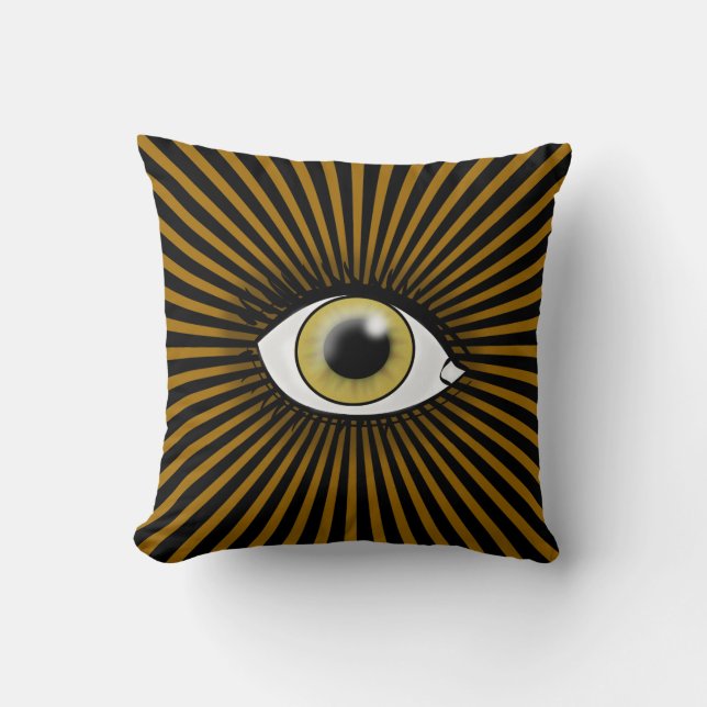 Hazel Eye icon Cushion (Front)