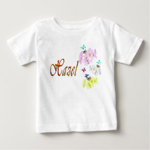 Hazel, Name, With Kittens,  Baby T-Shirt