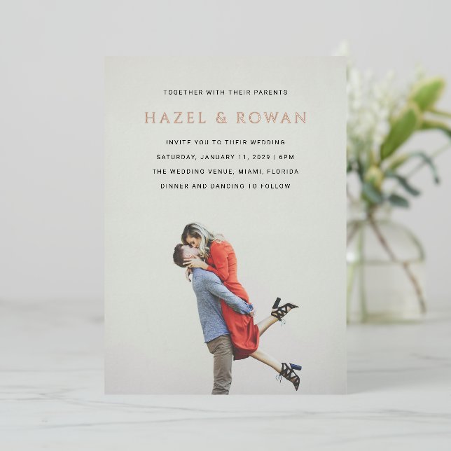 Hazel Photo Modern Wedding (Standing Front)