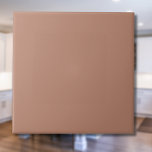 Hazelnut Brown Solid Colour | Classic Elegant Ceramic Tile<br><div class="desc">Hazelnut Brown - Introducing the timeless allure of the Solid Colour Design: a captivating blend of classic form and elegant simplicity. This design is a celebration of the power and beauty found in a single, striking hue. Exuding sophistication, the solid colour design embraces the essence of minimalism, making it a...</div>