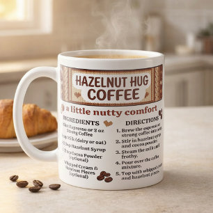 Hazelnut Coffee Recipe Mug