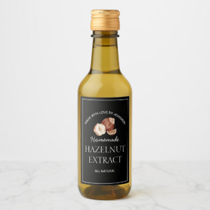 Hazelnut Extract Label