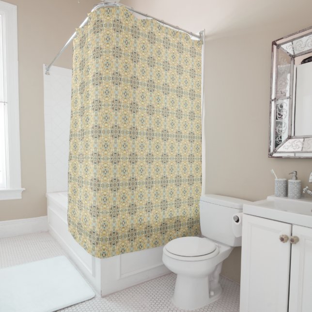 Hazelnut Glaze Shower Curtain  (In Situ)