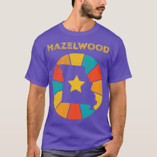 Hazelwood Missouri Vintage Distressed Souvenir 1 T-Shirt