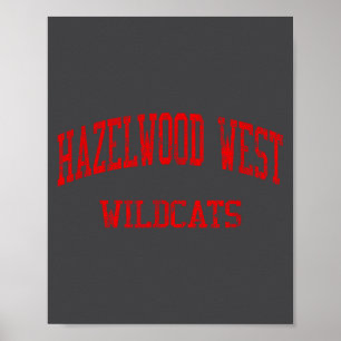 Hazelwood West High School Hs Hazelwood Mo Vintage Poster
