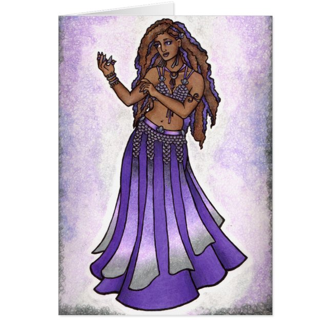 Hazine Belly Dancer Card (Front)