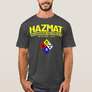 HAZMAT Hazardous Material Response Team  (4) T-Shirt