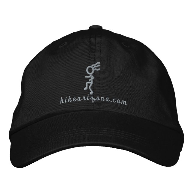 HAZOPELLI Silver Logo Embroidered Hat (Front)