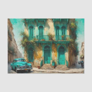 Hazy Havana Warm Vacation Decoupage Paper