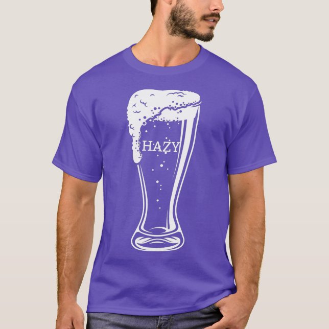 Hazy IPA Beer Pale Ale Funny Craft Beer Lover T-Shirt (Front)