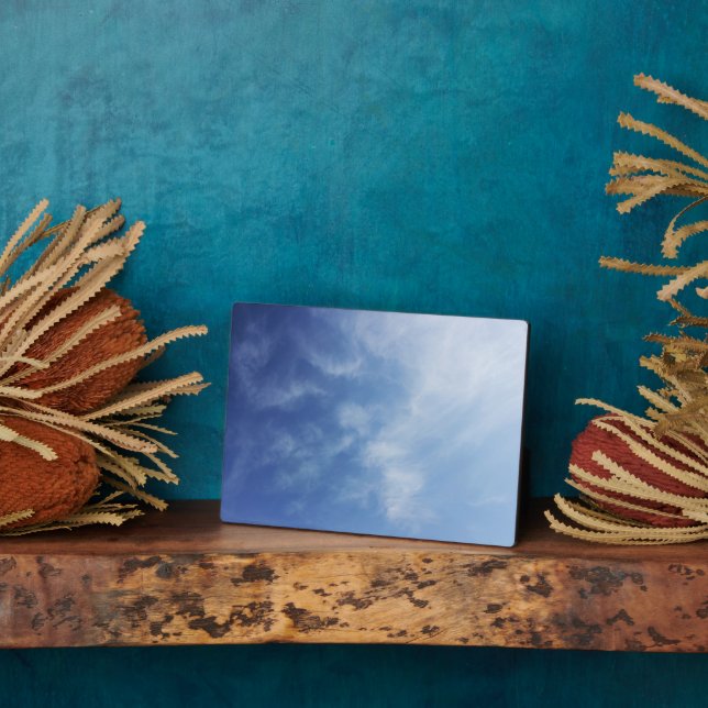 Hazy Sky Photo Plaque (Side)