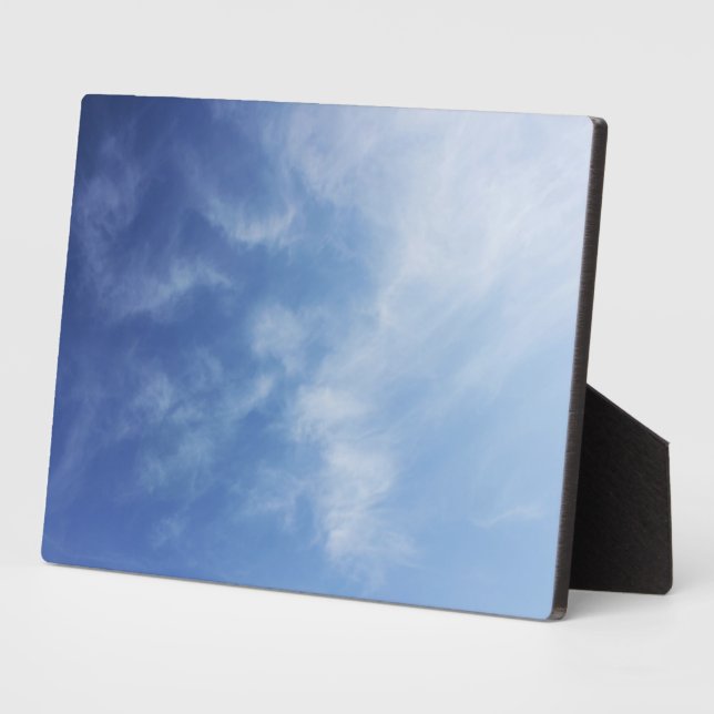 Hazy Sky Photo Plaque (Side)