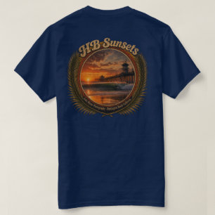 HB Sunsets Surf T-Shirt (Men)