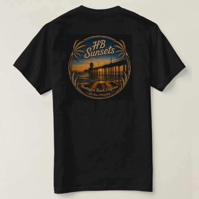 HB Sunsets T-Shirt (Men)   (Design Back)