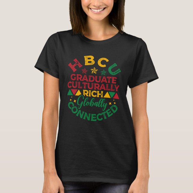 HBCU Apparel Historical Black College HBCU  3 T-Shirt (Front)