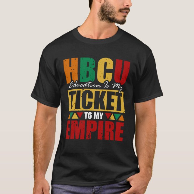 HBCU Apparel Historical Black College HBCU 4 T-Shirt (Front)