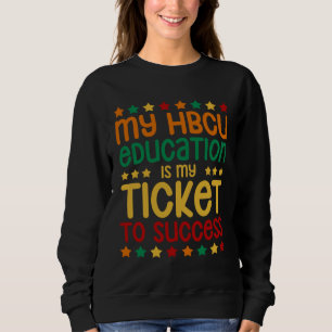 HBCU Apparel Historical Black College HBCU 8 Sweatshirt