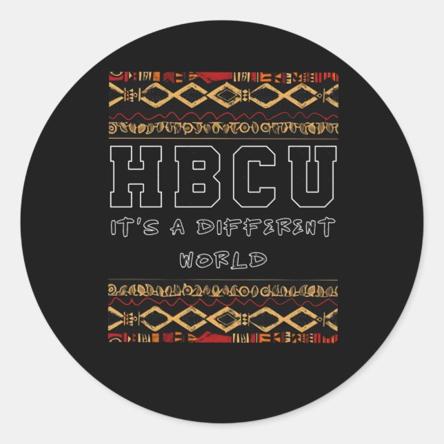 Hbcu Awareness Day Sticker  (Front)