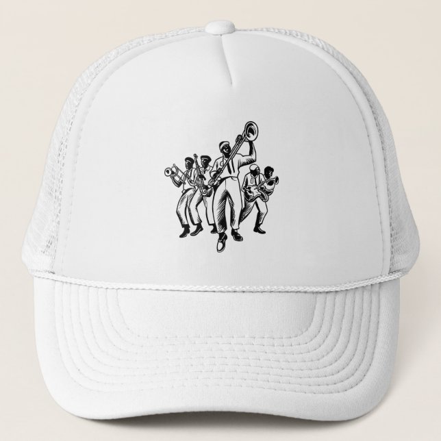 HBCU Band Trucker Hat (Front)