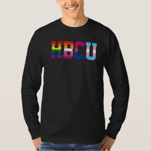 HBCU Black College LGBTQ Rainbow Lesbian Bisexual T-Shirt