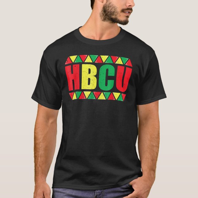 HBCU Black History Month Afro African Pride Men Wo T-Shirt (Front)
