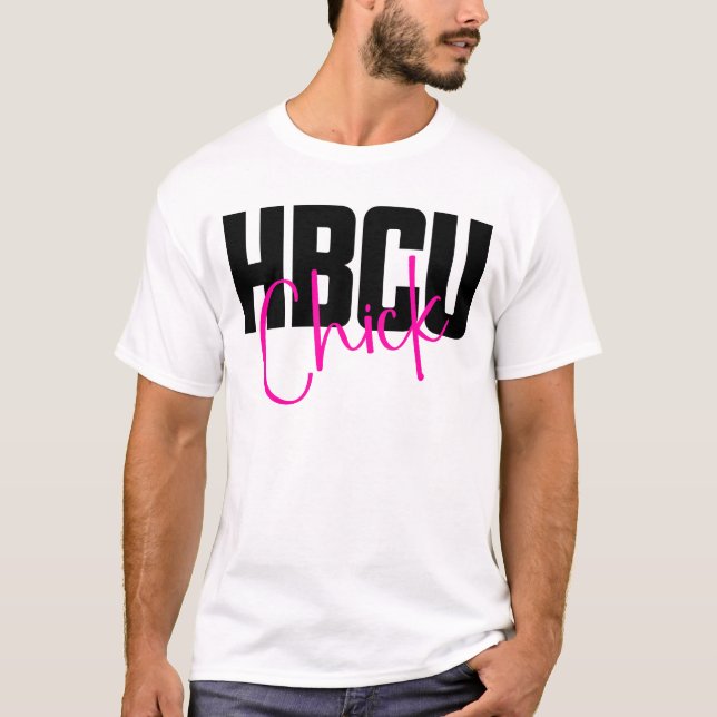 HBCU Chick Black History Women's HBCU T-Shirt (Front)