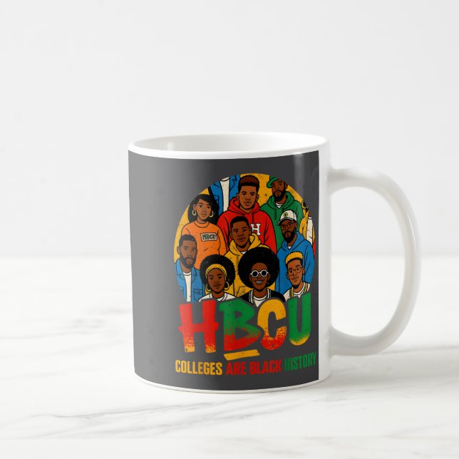 Hbcu Colleges Are Black History African American M Coffee Mug (Right)