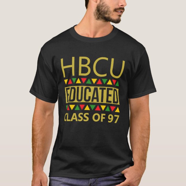 HBCU Educated Class Of 1997 Homecoming T-Shirt (Front)