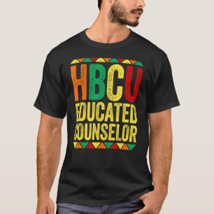 Hbcu Educated Counsellor Historical Black T-Shirt
