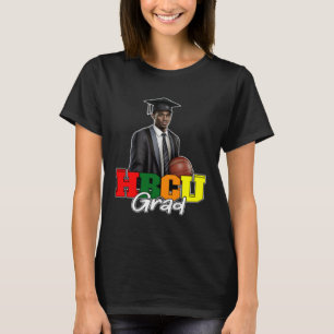 HBCU Grad Black college Alumni Basketball Apparel T-Shirt