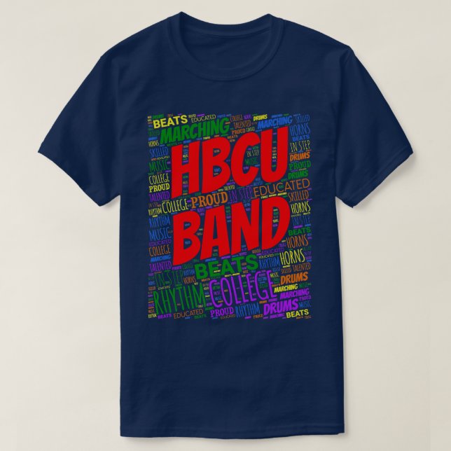 HBCU Marching Band T-Shirt (Design Front)